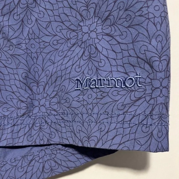 MARMOT Ginny Short Deep Dusk Spot Blue Size 12 - Picture 3 of 8